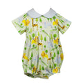 Cute Jungle Animal Print Baby Pure Cotton Romper