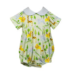 Cute Jungle Animal Print Baby Pure Cotton Romper
