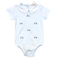 Little Car Pure Cotton Collared Romper