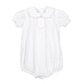 Sweet And Exquisite White Pure Cotton Baby Romper