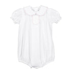 Sweet And Exquisite White Pure Cotton Baby Romper